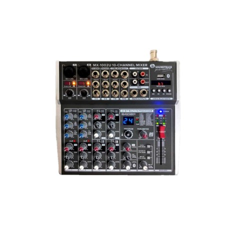 MX-1002U Mezcladora de 10 Canales SOUNDTRACK