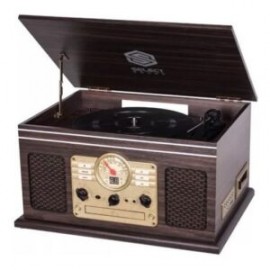 BT9203 Tornamesa Nostalgia Amfm Cd Usb Bt Kct SELECT SOUND