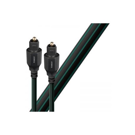 OPTFOR08 Cable de fibra optica 8 mts chapado en oro audioquest